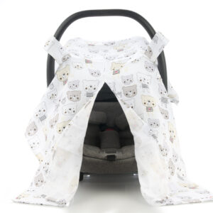 Safemom Müslin Ana Kucağı Örtüsü - Bear