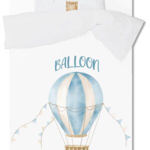 Safemom Bebek Nevresim Takımı - Balloon (Blue)