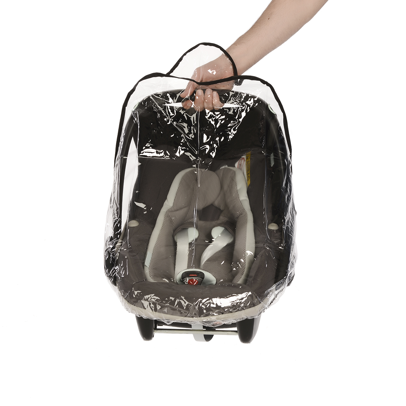 SafeMom - Anakucağı (PUSET) Yağmurluğu Gri - Görsel 2