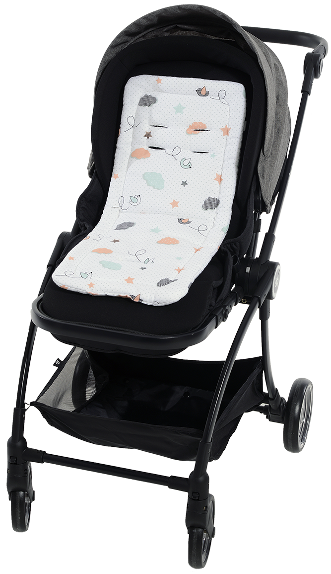 SafeMom Müslin Puset Minderi - Kuşlar