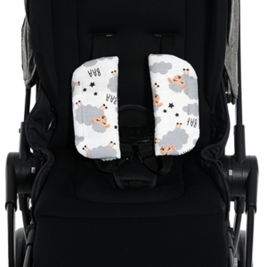 SafeMom 2'li Müslin Çocuk Kemer Pedi - Kuzu