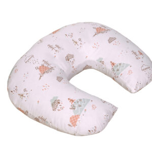 Safemom - Müslin Emzirme Destek Minderi - Happy