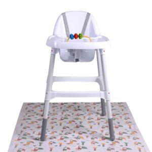 SafeMom - Tek Kullanımlık Kağıt Aktivite Örtüsü - Mama Sandalyesi Örtüsü