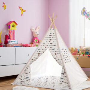 Safemom Ahşap Kızılderili Oyun Çadırı - Arrow